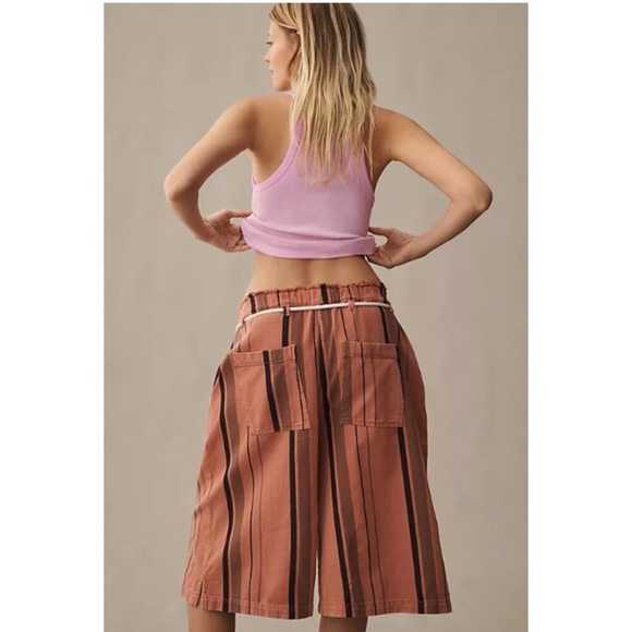 Anthropologie Pilcro Cropped PJ Wide-Leg Jeans Size XS - Picture 4 of 6